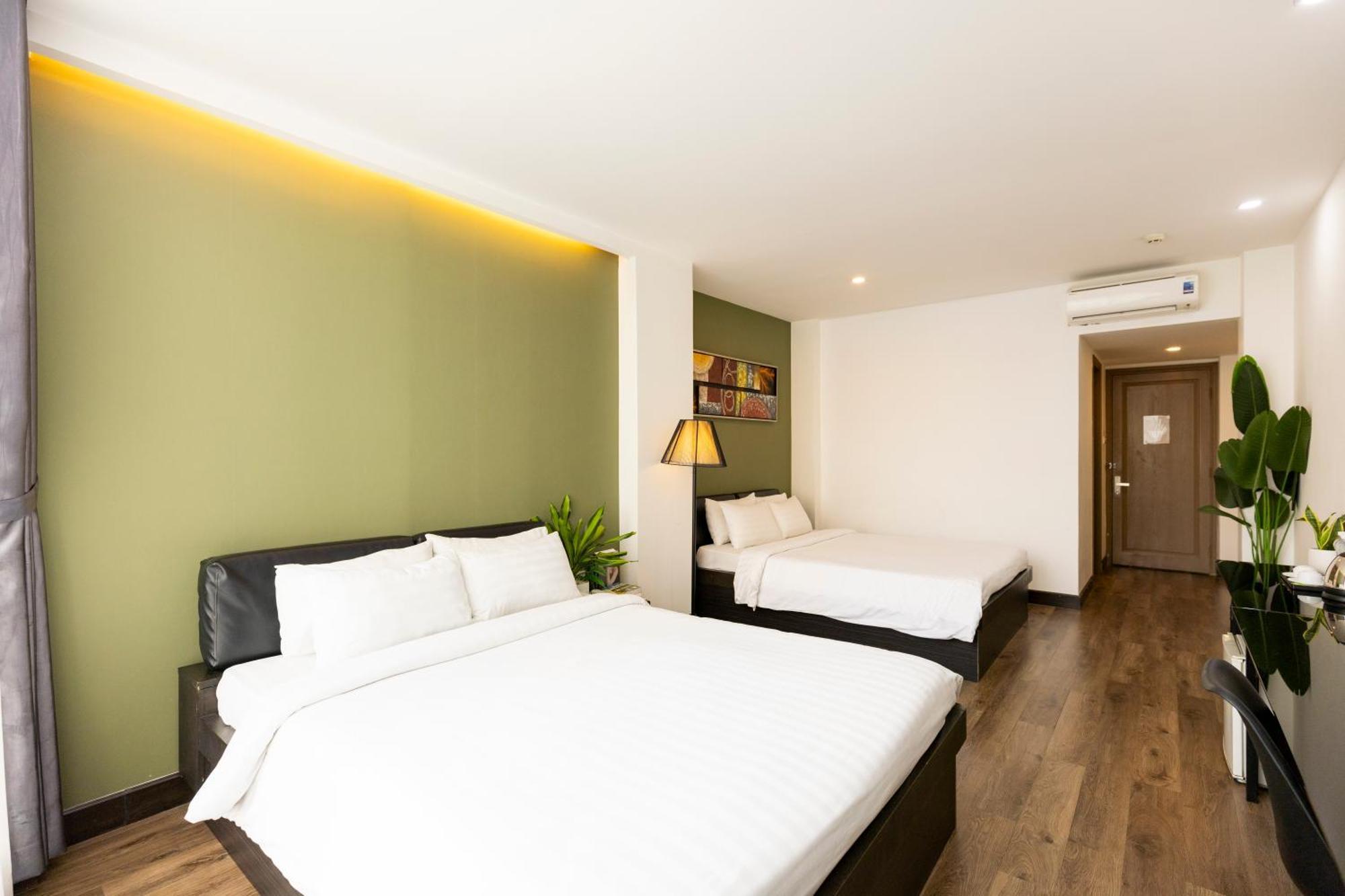 The One Premium Hotel Ho Či Minovo Město Exteriér fotografie