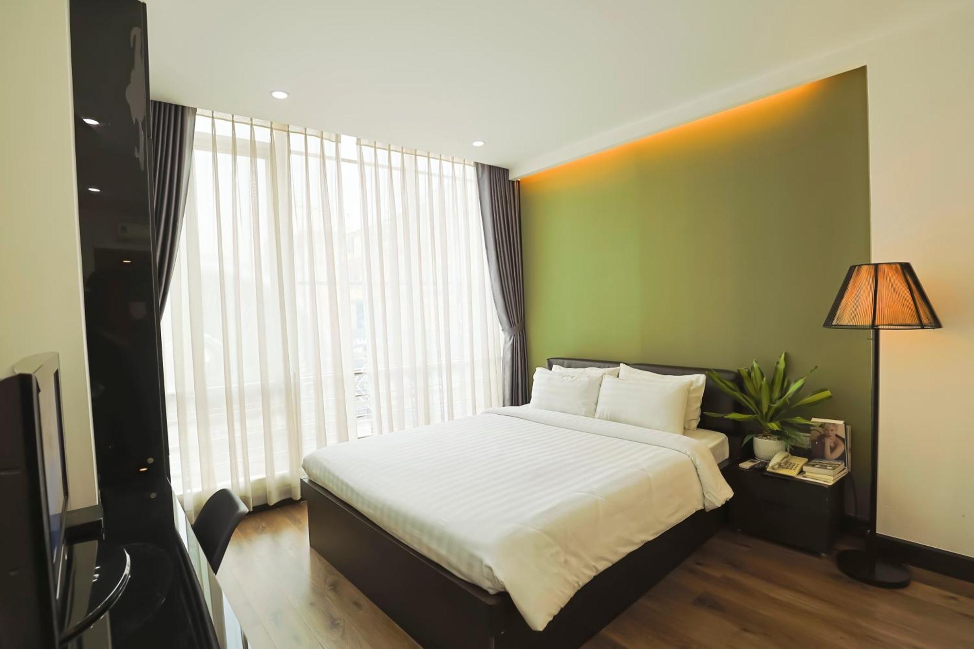 The One Premium Hotel Ho Či Minovo Město Exteriér fotografie
